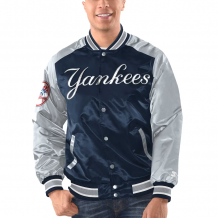 New York Yankees - Full-Snap Varsity Satin MLB Jacke