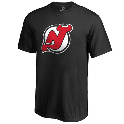 New Jersey Devils Detské - Primary Logo Black NHL Tričko