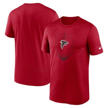 Atlanta Falcons - Primetime Legend Icon Red NFL T-Shirt