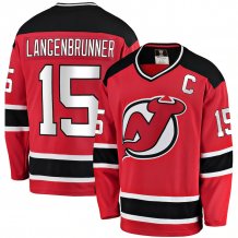 New Jersey Devils - Jamie Langenbrunner Retired Breakaway NHL Jersey