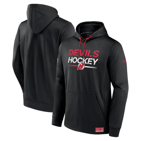 New Jersey Devils - Authentic Pro 23 NHL Mikina s kapucí