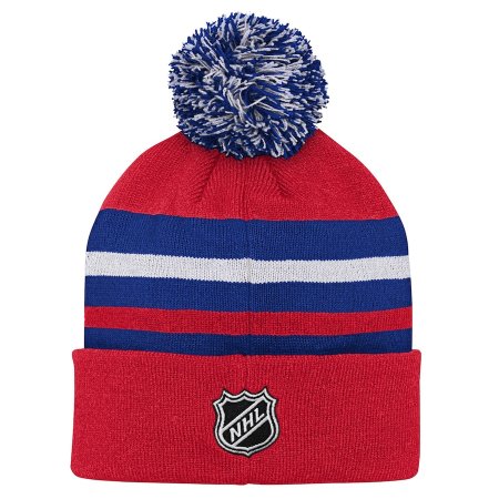 New York Rangers Dětská - Heritage Cuffed NHL Zimní čepice