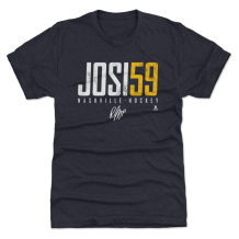 Nashville Predators - Roman Josi Elite Navy NHL T-Shirt