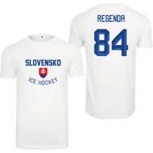 Slowakei - Pavol Regenda Authentic Hockey T-Shirt - Weiß
