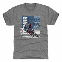 Colorado Avalanche - Cale Makar State Gray NHL T-Shirt