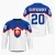 Slovensko - Juraj Slafkovsky 2026 Hokejový Replica Dres Biely