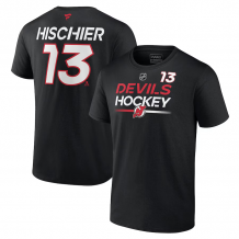 New Jersey Devils - Nico Hischier Authentic 23 Prime NHL T-Shirt