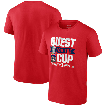 Florida Panthers - 2024 Stanley Cup Final Quest NHL T-Shirt