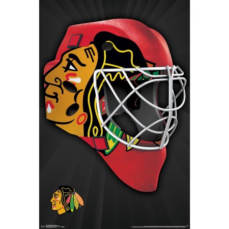 Chicago Blackhawks - Mask NHL Plakát