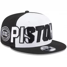 Detroit Pistons - Back Half Black 9Fifty NBA Hat