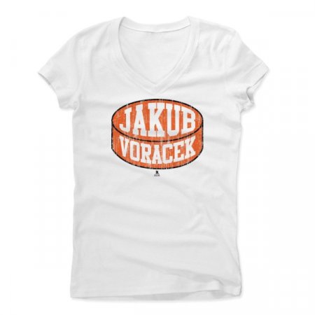 Philadelphia Flyers Kobiecy - Jakub Voracek Puck NHL Koszułka