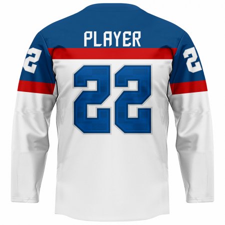 Slovakia - 2022 Hockey Replica Fan Jersey White/Customized