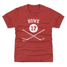 Detroit Red Wings Youth - Gordie Howe 17 Sticks NHL T-Shirt
