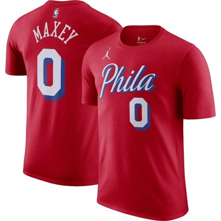 Philadelphia 76ers - Tyrese Maxey Statement NBA T-Shirt