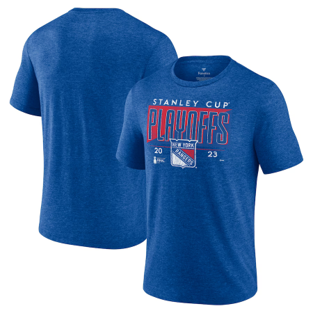 New York Rangers - 2023 Stanley Cup Playoffs Tri-Blend NHL Tričko
