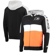 Philadelphia Flyers - Starter Colorblock NHL Mikina s kapucí