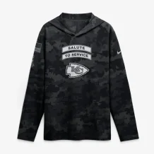 Kansas City Chiefs - 2026 Salute To Service Lightweight NFL Bluza z kapturem