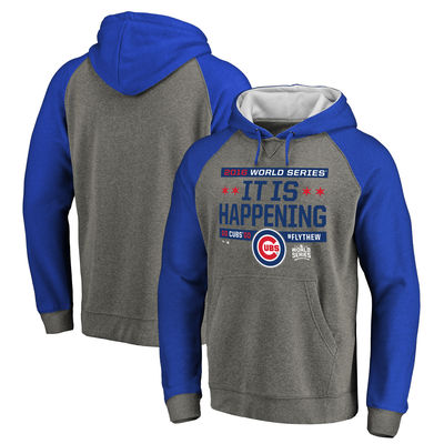 Chicago Cubs - It Is Happening MLB Mikina s kapucí