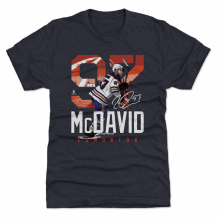 Edmonton Oilers - Connor McDavid Landmark Navy NHL T-Shirt