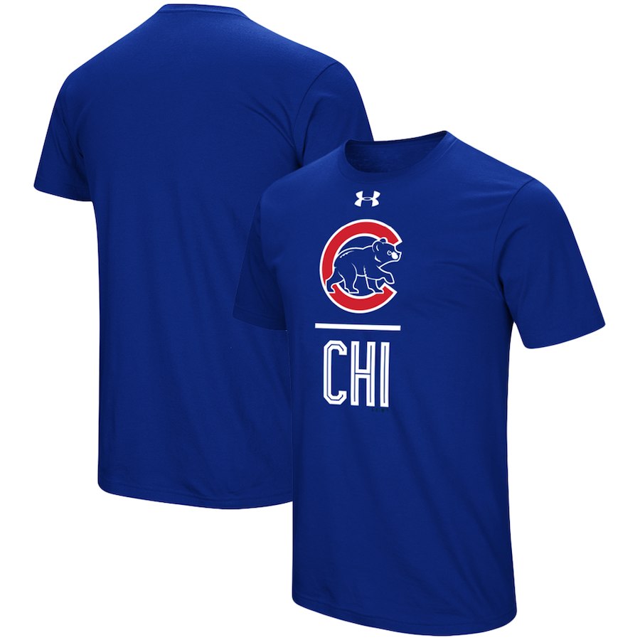 Chicago Cubs - Under Armour Performance Slash MLB T-shirt