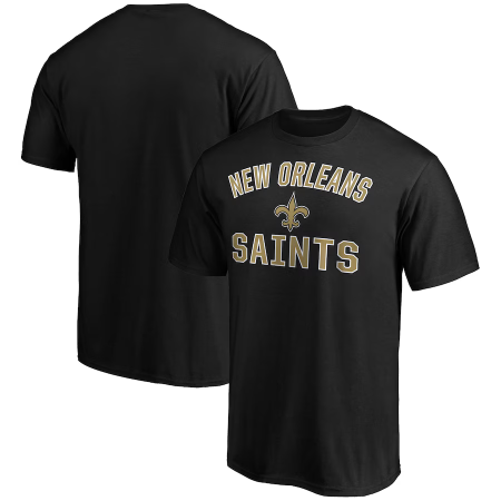 New Orleans Saints - Victory Arch Black NFL T-Shirt