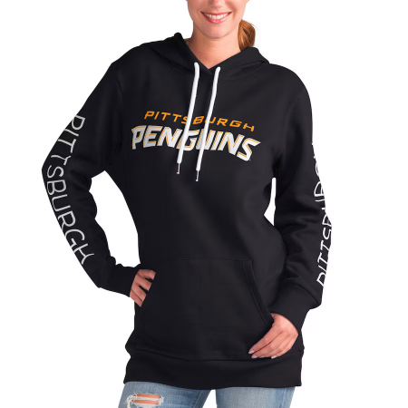 Pittsburgh Penguins Dámske - Overtime NHL Mikina s kapucňou