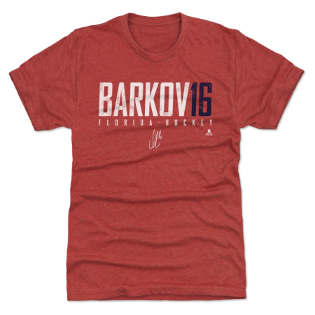 Florida Panthers - Aleksander Barkov Elite Red NHL T-Shirt