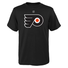 Philadelphia Flyers Youth - Primary Logo Black NHL T-Shirt