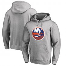 New York Islanders - Primary Logo Gray NHL Mikina s kapucí
