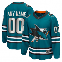 San Jose Sharks - Premier Home Breakaway NHL Dres/Vlastní jméno a číslo