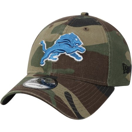 camo detroit lions hat