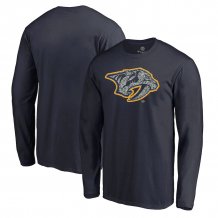 Nashville Predators - Static Logo NHL Long Sleeve T-Shirt