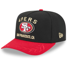San Francisco 49ers - 2025 Draft 9Fifty Black NFL Šiltovka