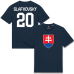 Słowacja - Juraj Slafkovsky Hockey Koszulka