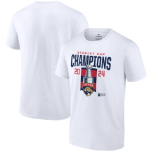 Florida Panthers - 2024 Stanley Cup Champs White NHL Tričko