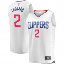 Los Angeles Clippers - Kawhi Leonard Fast Break Replica White NBA Jersey
