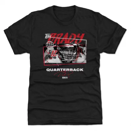 Tampa Bay Buccaneers - Tom Brady Tones Black NFL T-Shirt