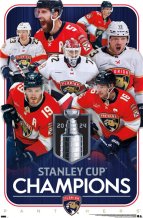 Florida Panthers - 2024 Stanley Cup Champions NHL Poster