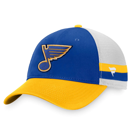 St. Louis Blues - Breakaway Striped Trucker NHL Hat
