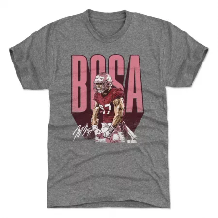 San Francisco 49ers - Nick Bosa Bold NFL T-Shirt