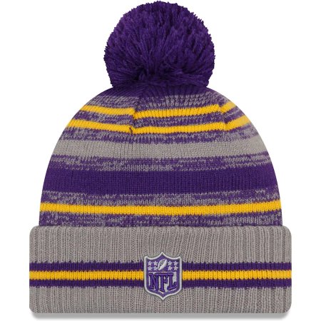 Minnesota Vikings - 2021 Sideline Road NFL Knit hat