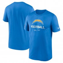 Los Angeles Chargers - Infographic Blue NFL T-shirt
