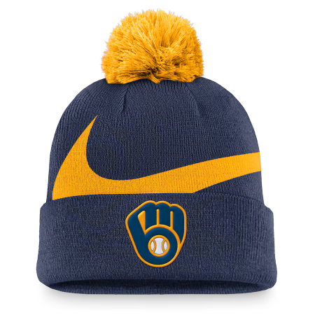 Milwaukee Brewers - Swoosh Peak MLB Knit hat