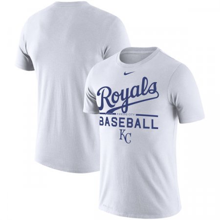 Kansas City Royals - Wordmark Practice Performance MLB T-Shirt