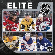 2025 NHL Superstars Elite Wall Kalendarz