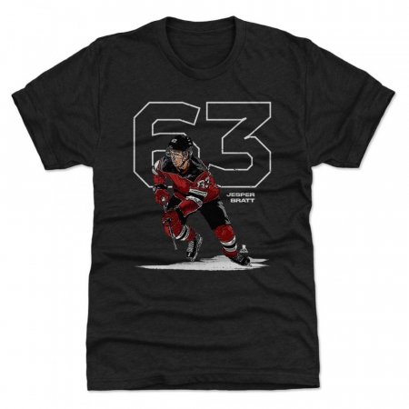 New Jersey Devils - Jesper Bratt Number NHL T-Shirt