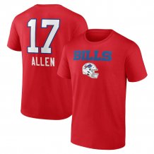 Buffalo Bills - Josh Allen Wordmark NFL T-Shirt Red