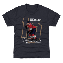 Florida Panthers Dziecięca - Matthew Tkachuk Offset Navy NHL Koszułka