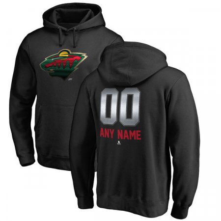 Minnesota Wild - Midnight Mascot NHL Mikina s vlastním jménem a číslem