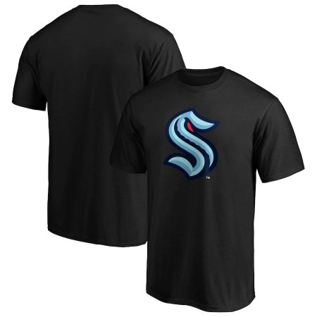 Seattle Kraken - Primary Logo Black NHL Koszułka
